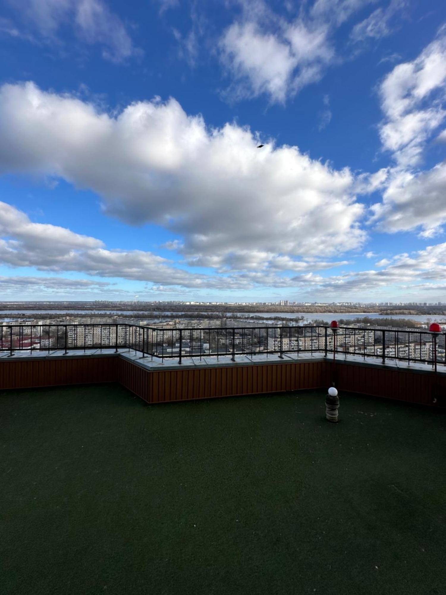 Penthouse Apartment Panoramic View Kyjev Exteriér fotografie